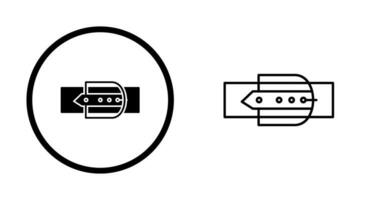 cintura vettore icona