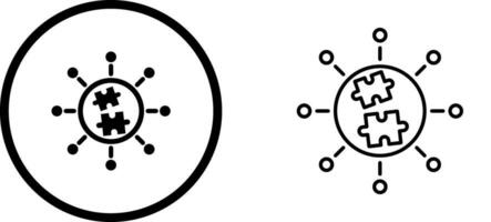 icona di vettore di puzzle