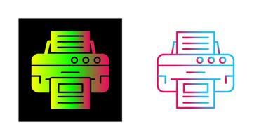 icona di vettore della stampante