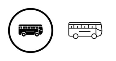 icona del vettore di autobus