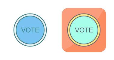 votazione collegamento vettore icona