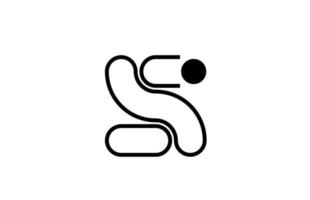 icona del design dell'alfabeto del logo della lettera per affari e società vettore