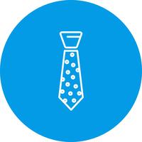Icona di cravatta vettoriale