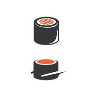 sushi giappone vettore icona design illustrazione