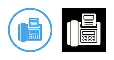 fax vettore icona