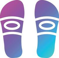 pantofole vettore icona design illustrazione