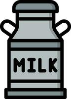 latte serbatoio vettore icona design illustrazione