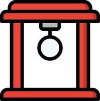 torii cancello vettore icona design illustrazione