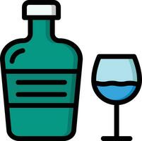 Cognac vettore icona design illustrazione