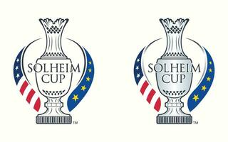 Solheim tazza logo vettore
