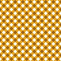 Marrone e giallo plaid senza soluzione di continuità modello, sfondo vettore design