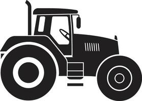 dettagliato trattore silhouette Vintage ▾ trattore vettore logo