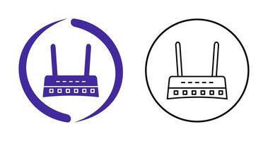 icona di vettore del router