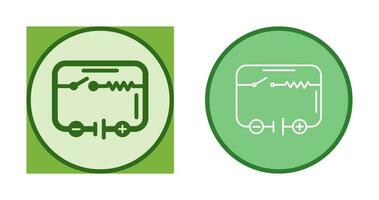elettrico circuito vettore icona
