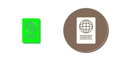 passaporto vettore icona