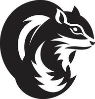 scoiattolo logo per attività commerciale scoiattolo logo per marca vettore