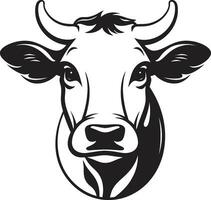 nero latteria mucca logo vettore per ragnatela vettore latteria mucca logo nero per ragnatela
