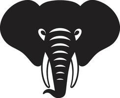 elefante logo per merce un' unico e memorabile design elefante logo per formazione scolastica un' divertimento e coinvolgente design vettore