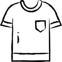 maglietta mano disegnato vettore illustrazione