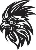 iconico Gallo silhouette nel vettore abilità artistica maestoso pollo simbolo nel elegante design