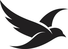 grazioso colibrì emblema geometrico tucano simbolo vettore
