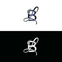 lettera bl lusso moderno monogramma logo vettore disegno, logo iniziale vettore marchio elemento grafico illustrazione design modello