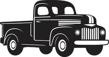 Vintage ▾ Raccogliere camion nel vettore un' toccare di nostalgia Raccogliere camion vettore il essenza di settore automobilistico stile