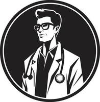 progettazione con empatia medico vettore illustrazione digitale diagnosi lavorazione medico vettori con precisione