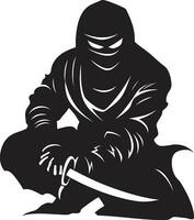il delicato energia di ninja vettori digitale padronanza ninja vettore illustrazione