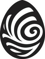 Pasqua uovo mandala nel vettore splendore digitale Pasqua delizie vettore uovo creazioni