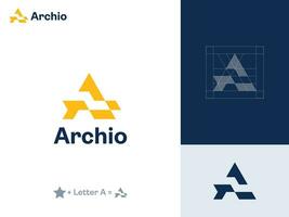 logo impostato moderno e creativo il branding idea collezione per attività commerciale azienda. semplice loghi, minimalista, astratto vettore disegno, icona e favicon per marca identità