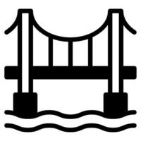 ponte icona illustrazione, per uix, infografica, eccetera vettore
