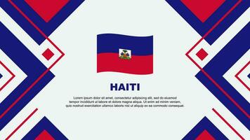 Haiti bandiera astratto sfondo design modello. Haiti indipendenza giorno bandiera sfondo vettore illustrazione. Haiti illustrazione