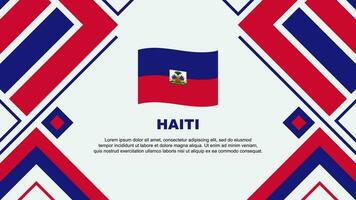 Haiti bandiera astratto sfondo design modello. Haiti indipendenza giorno bandiera sfondo vettore illustrazione. Haiti bandiera