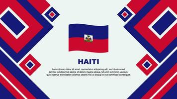 Haiti bandiera astratto sfondo design modello. Haiti indipendenza giorno bandiera sfondo vettore illustrazione. Haiti cartone animato