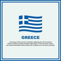 Grecia bandiera sfondo design modello. Grecia indipendenza giorno bandiera sociale media inviare. Grecia bandiera vettore