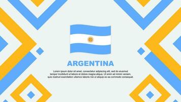 argentina bandiera astratto sfondo design modello. argentina indipendenza giorno bandiera sfondo vettore illustrazione. argentina modello