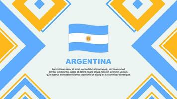 argentina bandiera astratto sfondo design modello. argentina indipendenza giorno bandiera sfondo vettore illustrazione. argentina indipendenza giorno