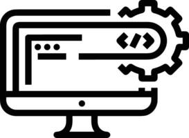 Ingranaggio ambientazione simbolo icona vettore Immagine. illustrazione di il industriale ruota mechine meccanismo design Immagine