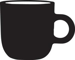 caffè boccale vettore silhouette illustrazione 7