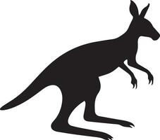 canguro animale vettore silhouette illustrazione 18