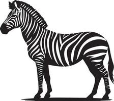 zebra animale vettore silhouette 13