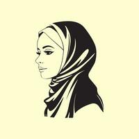 hijab Immagine vettore, arte e illustrazione vettore
