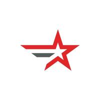 stella logo vettore design modello