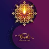 diwali, deepavali o dipavali il festival delle luci india vettore