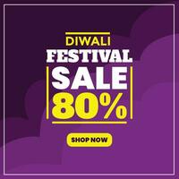vettore piatto design Diwali Festival vendita concetto modello sfondo