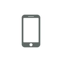 eps10 smartphone icona. vettore illustrazione di un' mobile isolato su bianca sfondo.