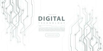 digitale tecnologia futuristico Internet Rete velocità connessione bianca sfondo, informatica nano informazione, astratto comunicazione, innovazione futuro Tech dati, ai grande dati linea punto illustrazione vettore