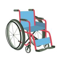 sedia a rotelle per il Disabilitato illustrazione vettore