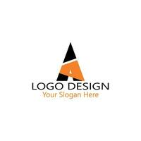 unico lusso minimo alfabeto lettera un' logo. minimalista inglese lettera un' logo elementi. professionale azienda logo. semplice un' logotipo. tipografia un' logo design elemento. vettore